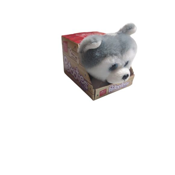 New Russ Petooties Pets 4" Husky Dog Beanie Bag Plush Collectible Cuties - Picture 2 of 4